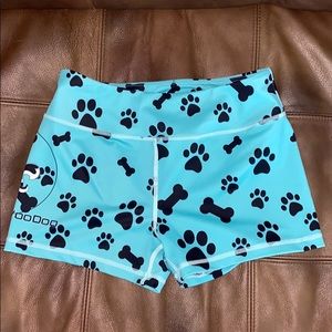 Barbell voodoo workout shorts (spandex)